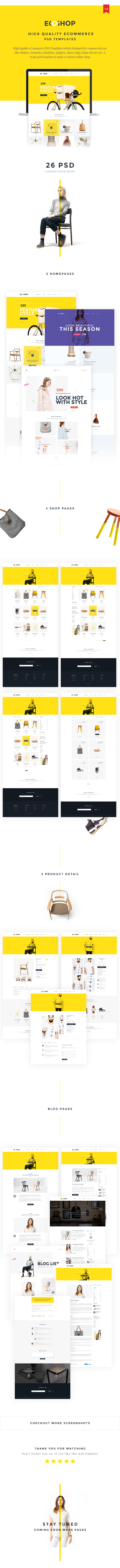 ECOSHOP - Multipurpose eCommerce PSD Template - 1