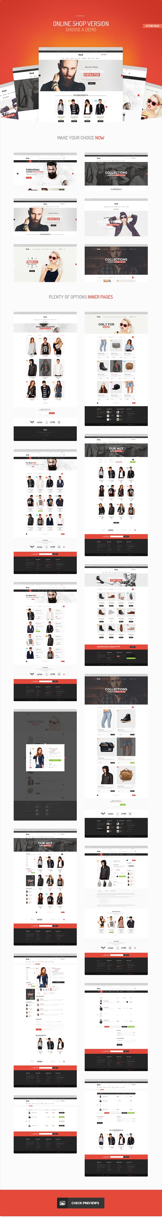 Exe - Multipurpose PSD Template - 3
