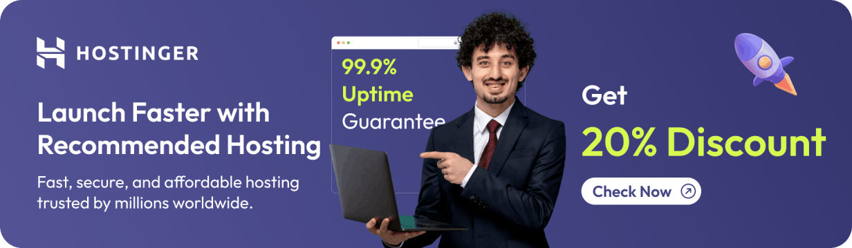 Hostinger Hosting Partner