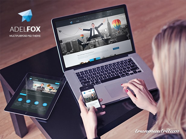 AdelFox - The Best PSD on Themeforest - Showcase AdelFox Design