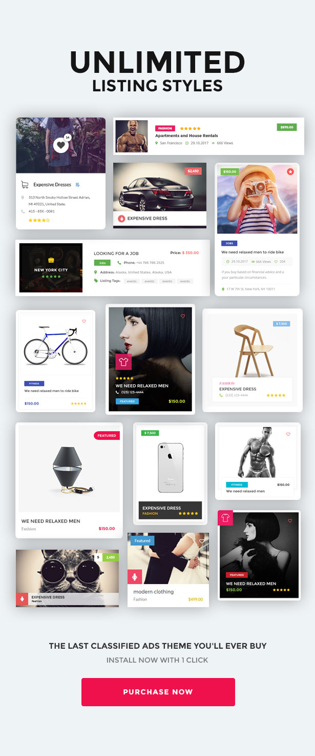 Classified WordPress Theme