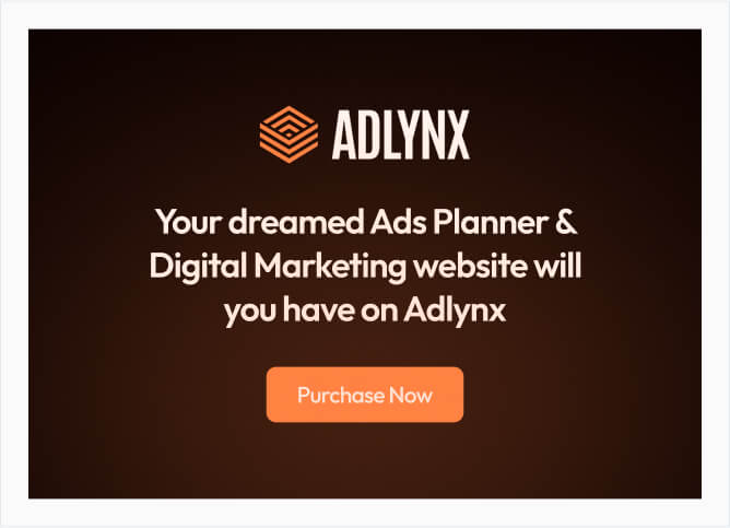 Adlynx - Ads Planner & Digital Marketing Elementor Template Kit - 5