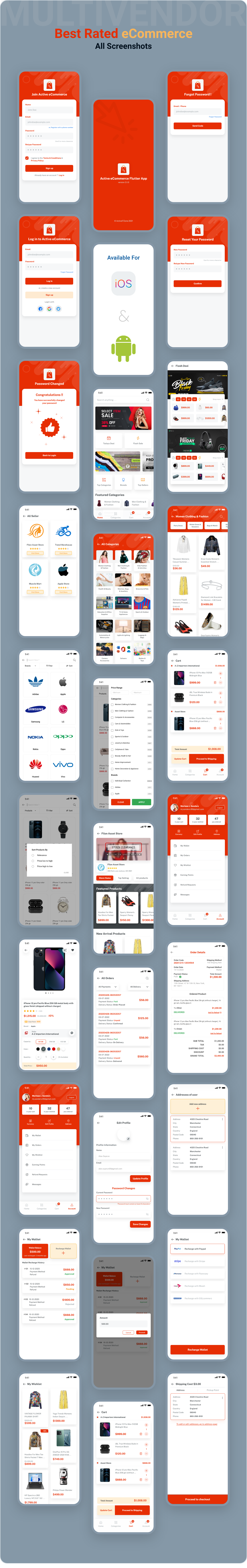 Active eCommerce Flutter App - 16