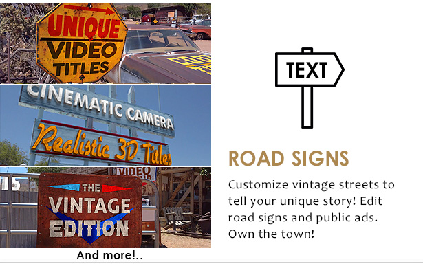 AD - Vintage Town Mockup Titles Intro - 5
