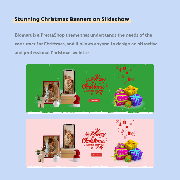 Leo Biomart Gifts Prestashop Theme For Christmas