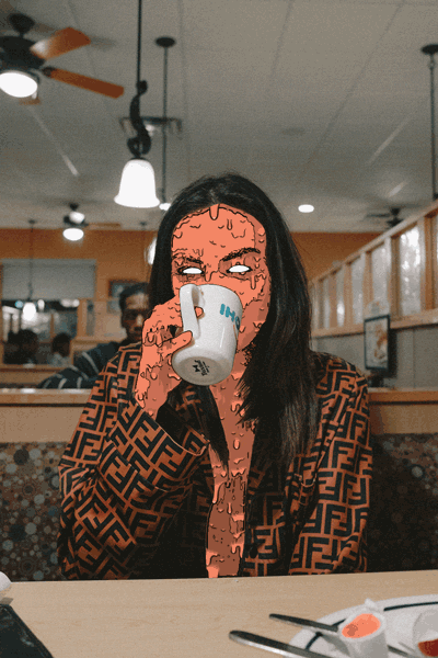 Animated Zombie Grime Art Photoshop Action - 1