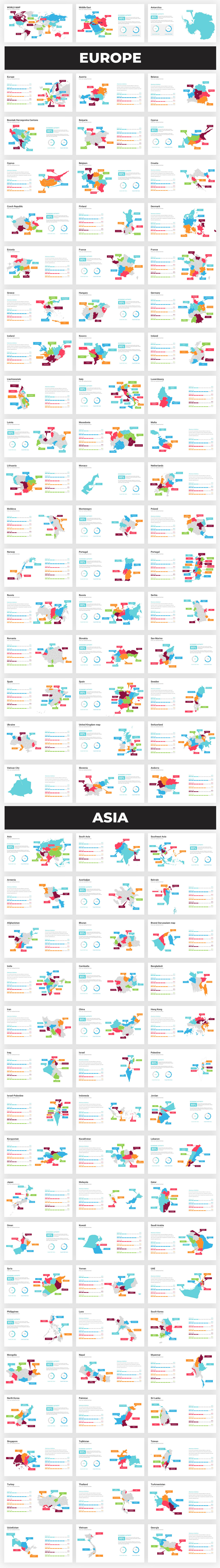 Infographics Complete Bundle PowerPoint Templates - 102