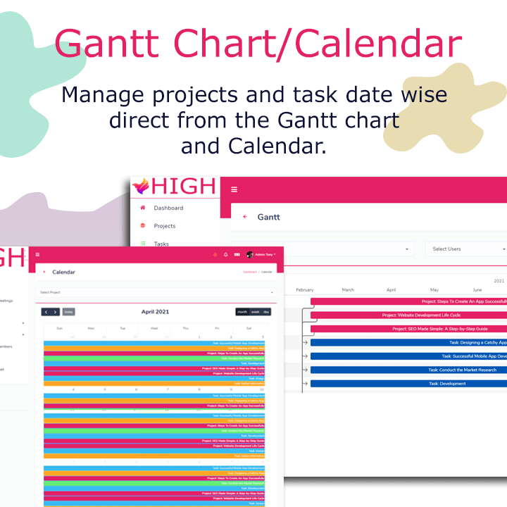 HIGH SaaS - Project Management System