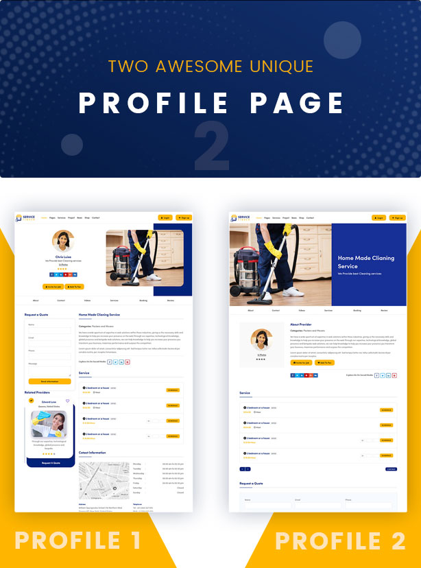 Service Finder - Provider and Business Listing HTML Template - 4