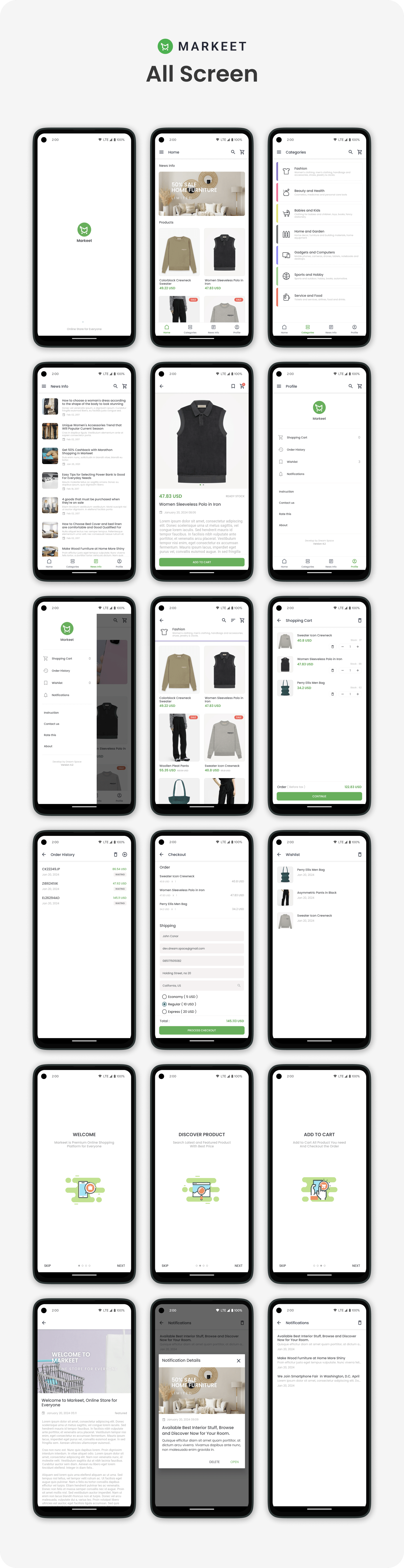 Markeet - Ecommerce Android App 5.0 - 20