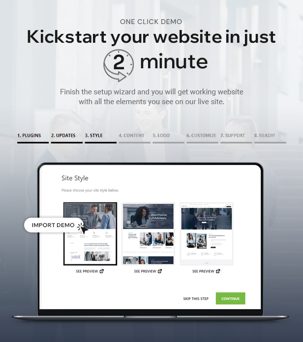 Cleanfin WordPress Theme