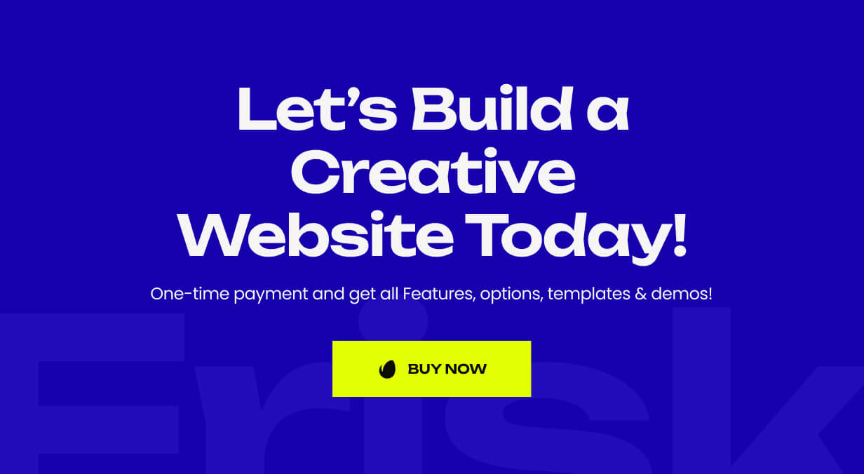 Frisk - Creative Agency & Portfolio WordPress Theme