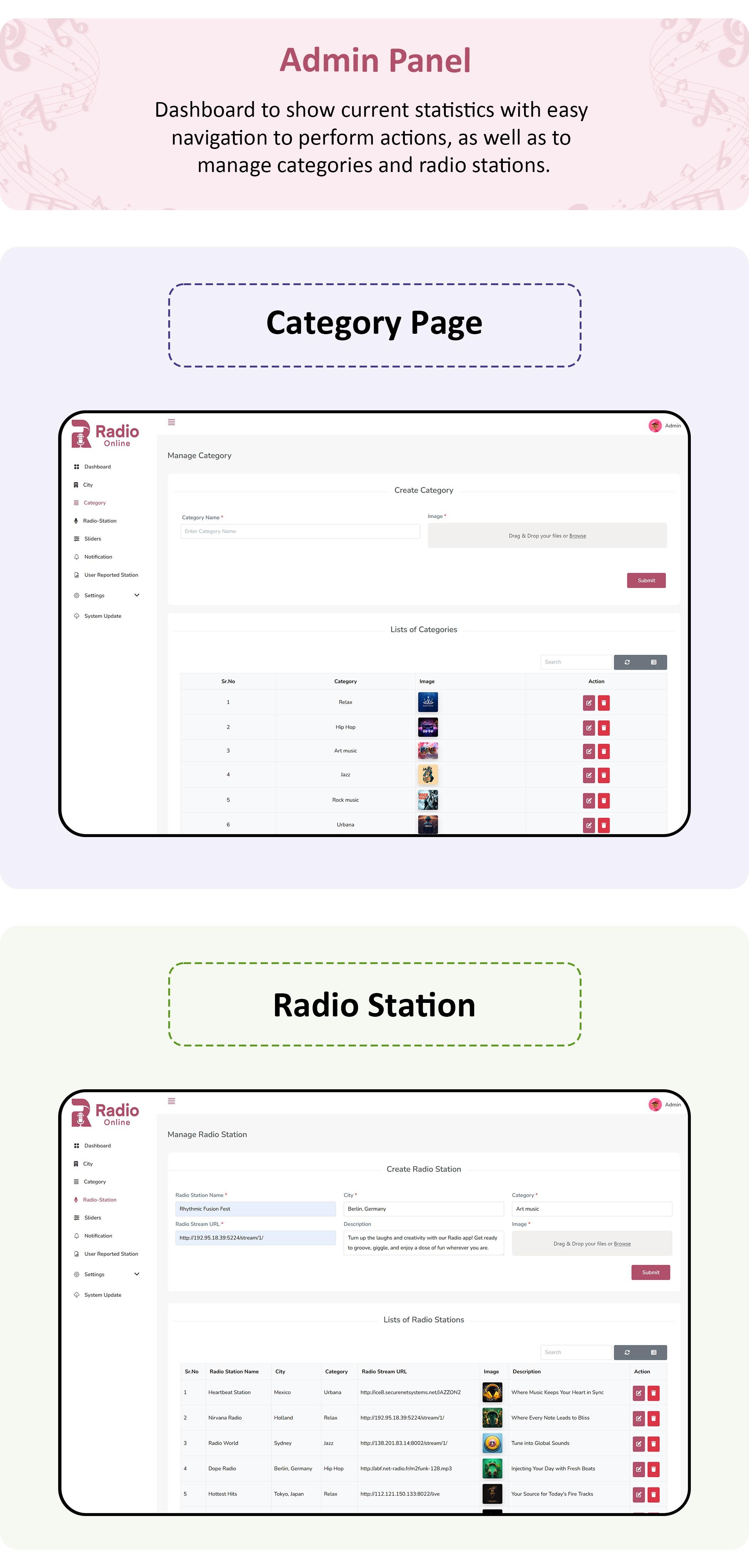 Radio Online - Flutter Full App - 13