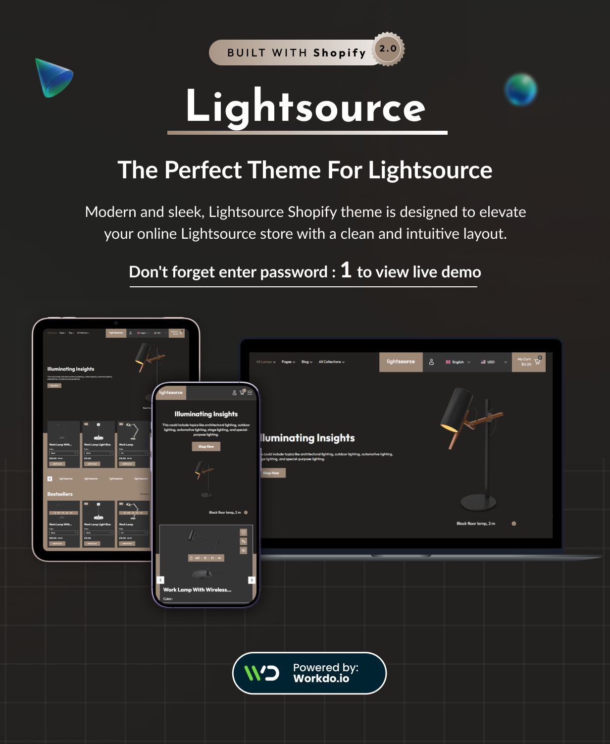 Light Source - Interior Lights Responsive Shopify OS 2.0 - 7