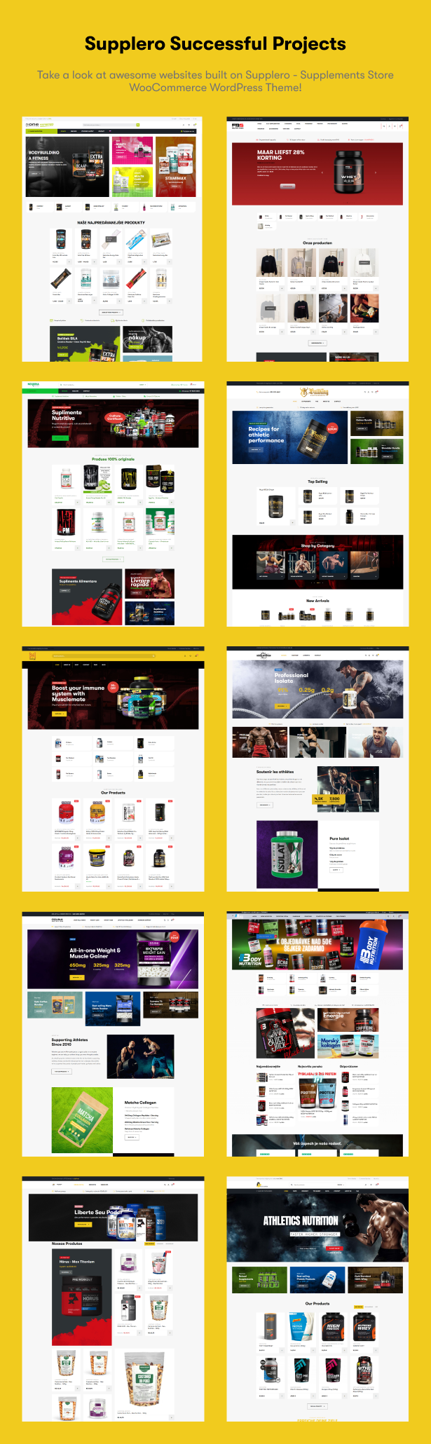 Supplero - Supplement Store WooCommerce Theme