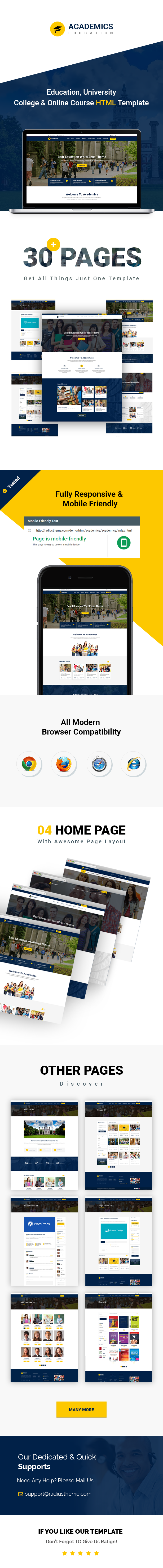 Educational template