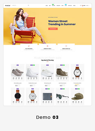 Puca - Optimized Mobile WooCommerce Theme - 15