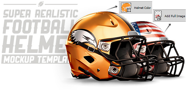 Download Realistic Football helmet Mockup by saltshaker911 ...