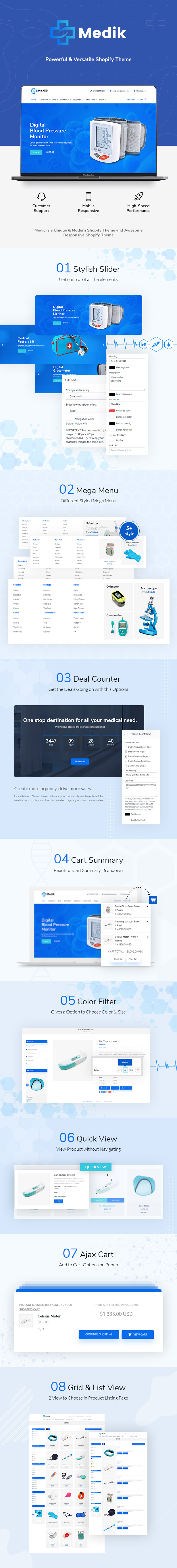 Medik | Medical Shopify Theme - 1