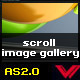 Dynamic xml horizontal image gallery 