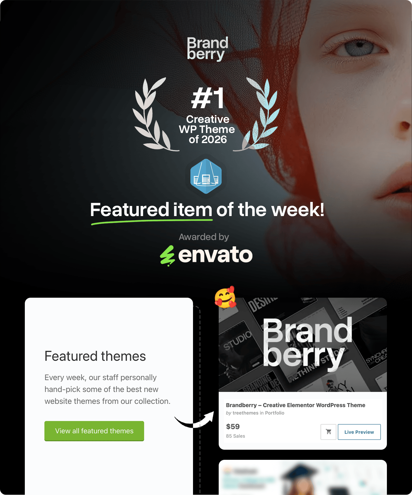 Brandberry – Creative Elementor WordPress Theme - 1