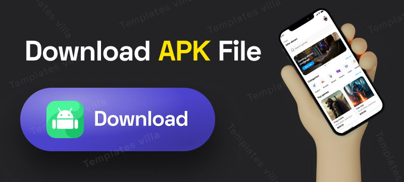 GameHub UI Template: Mobile Game Store App In Flutter 3.X (Android.