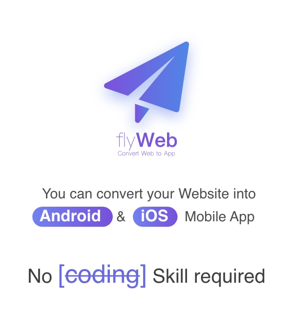 FlyWeb for Web to App Convertor Flutter + Admin Panel - 1