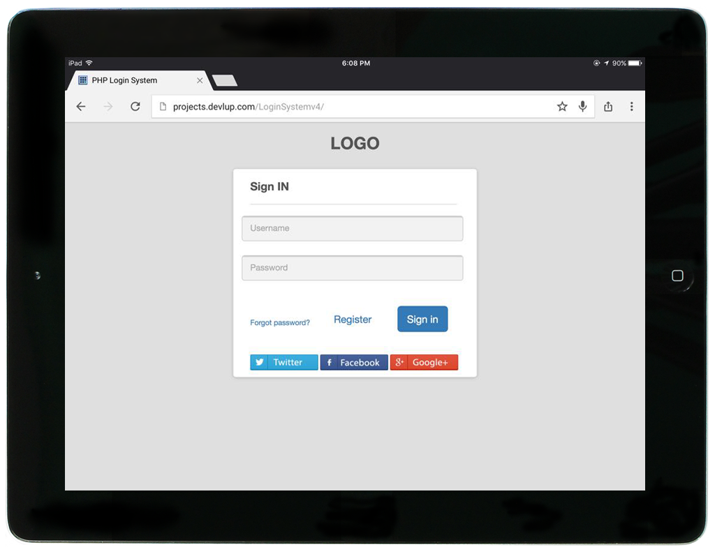 Php security. Login cms