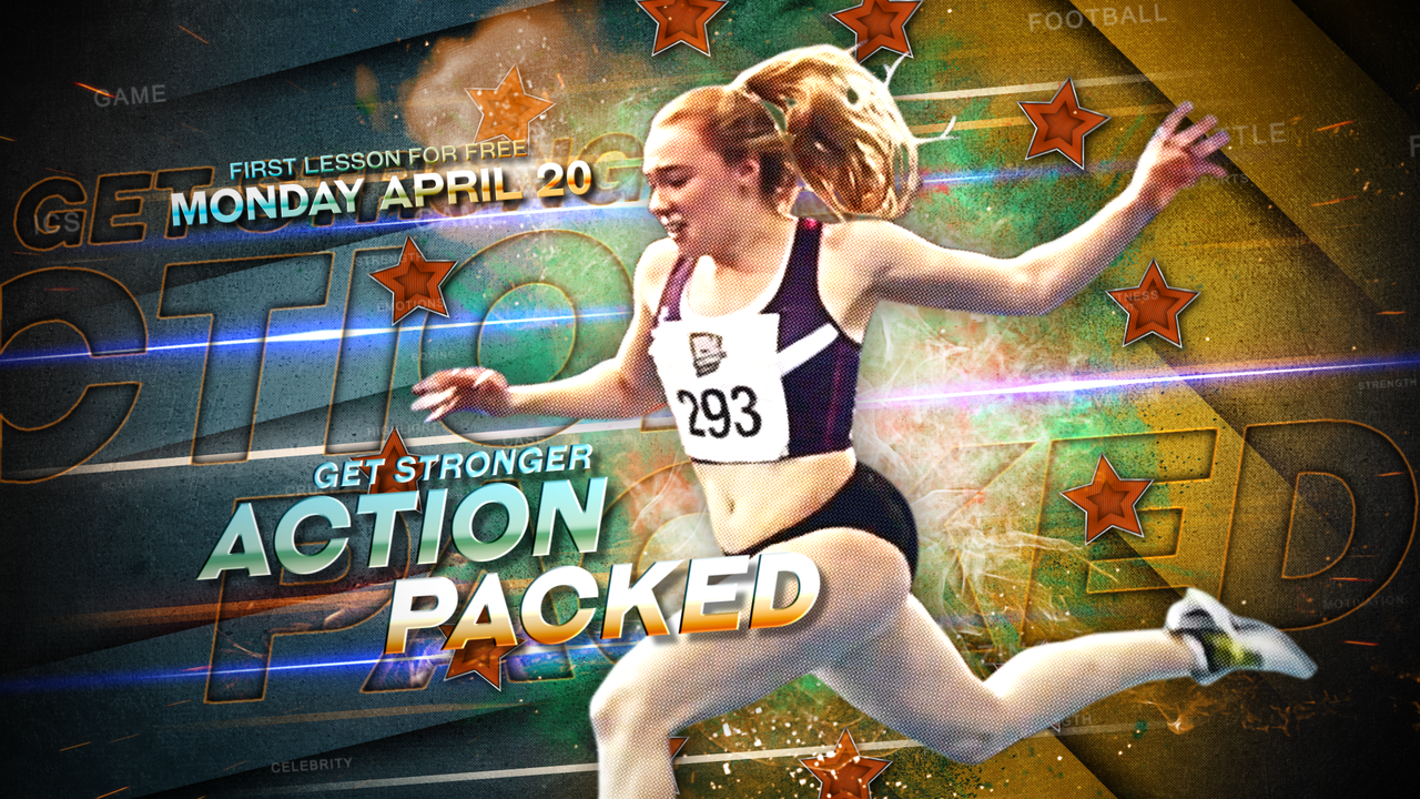 Poster-style Freeze Frame Action Trailer - 16