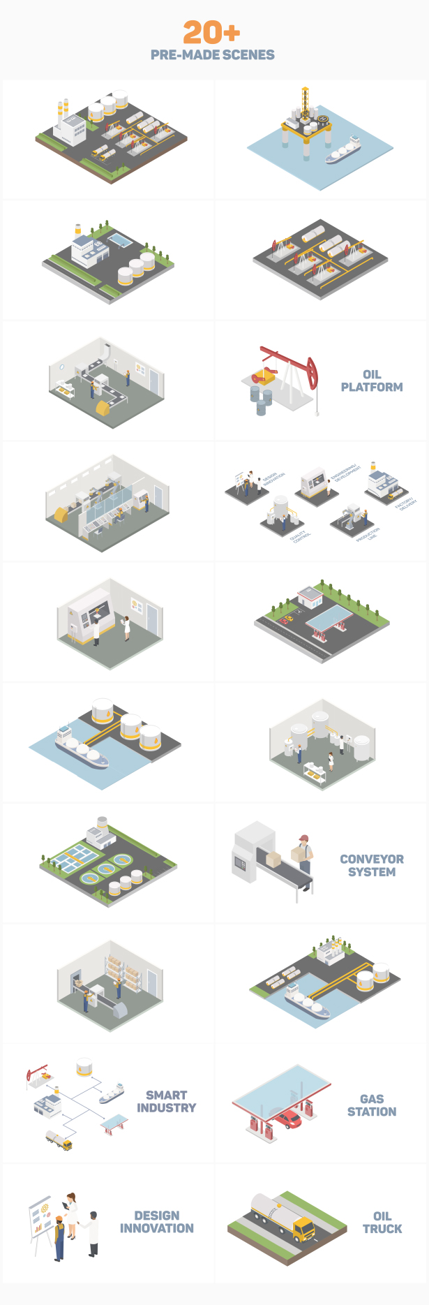 Isometric Industry - 3