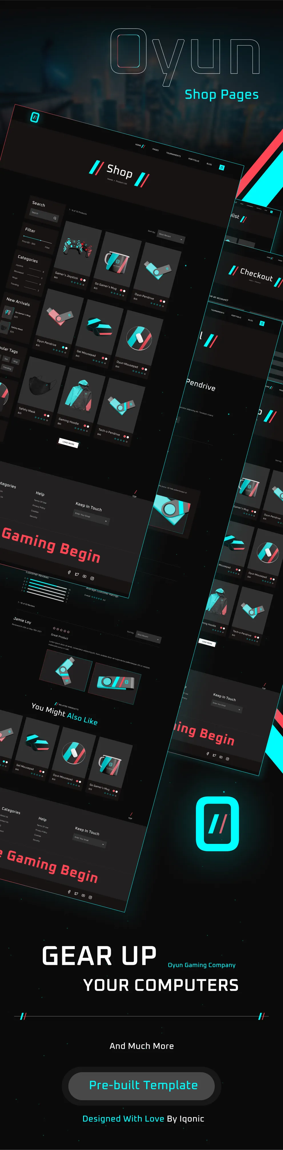 Oyun - Game Agency UI Kit - 7