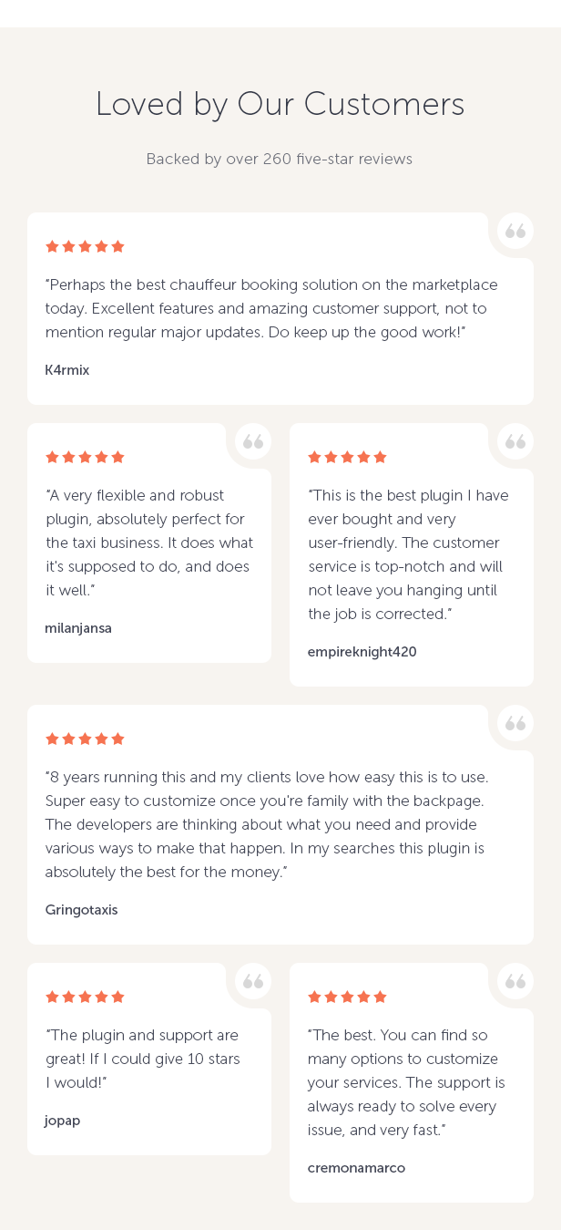 Chauffeur Taxi Booking System for WordPress - 33