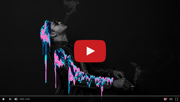 Energy drink can mockup