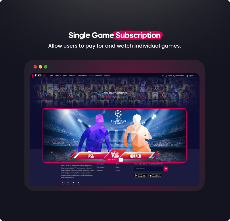 PlayLab - On Demand Movie Streaming Platform - 26