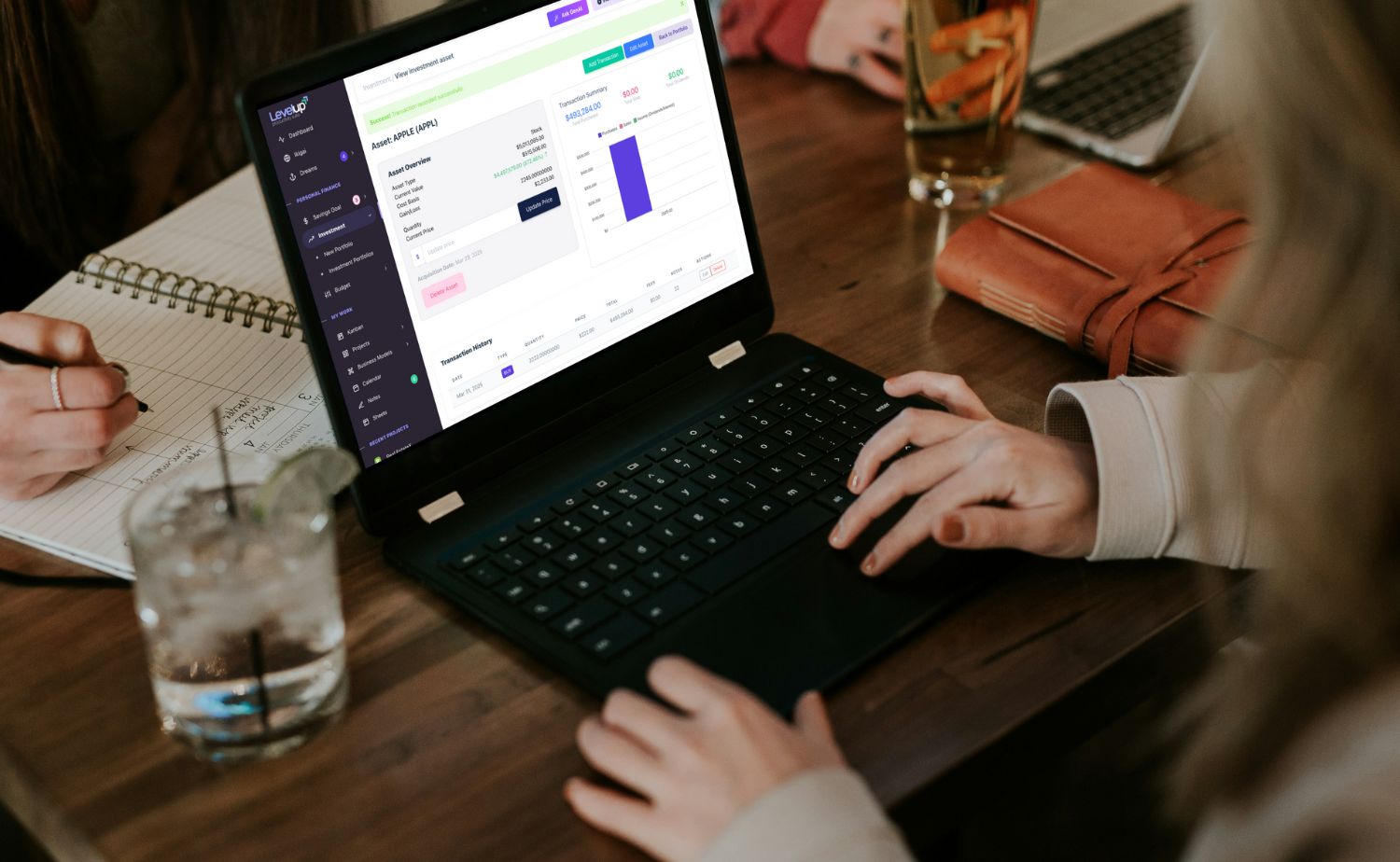 LevelUp SaaS - All-in-One Personal Finance, Productivity & Project Management Suite - 3