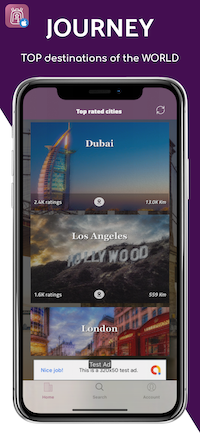 Journey | iOS Universal Social Travel App Template (Swift) - 17
