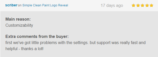 Simple Clean Paint Logo Reveal Review