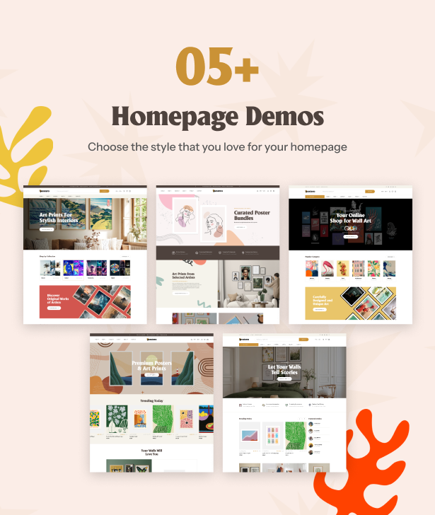 Creative Homepage Demos