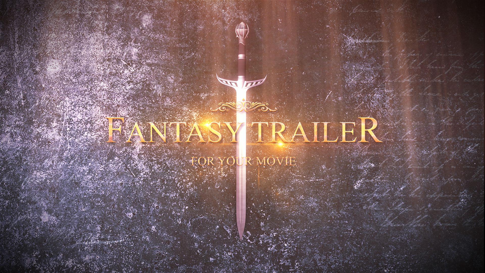 Fantasy Trailer - Free After Effects Templates | VideoHive 19788518