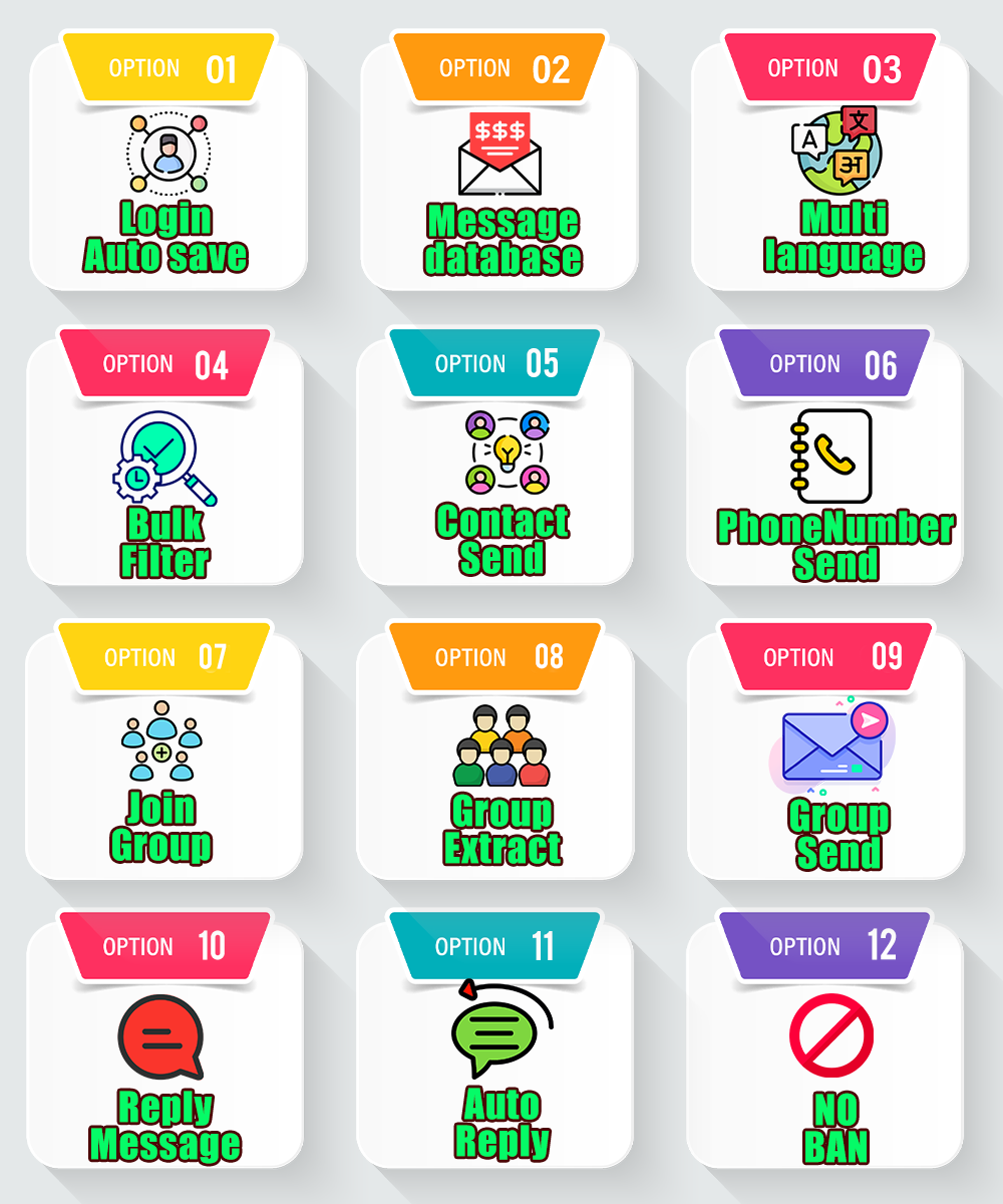 Whatsapp Bulk Sender | Group Sender |Auto Reply App +License Generate Key App feature