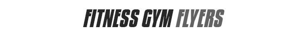 Fitness-Gym-Flyers