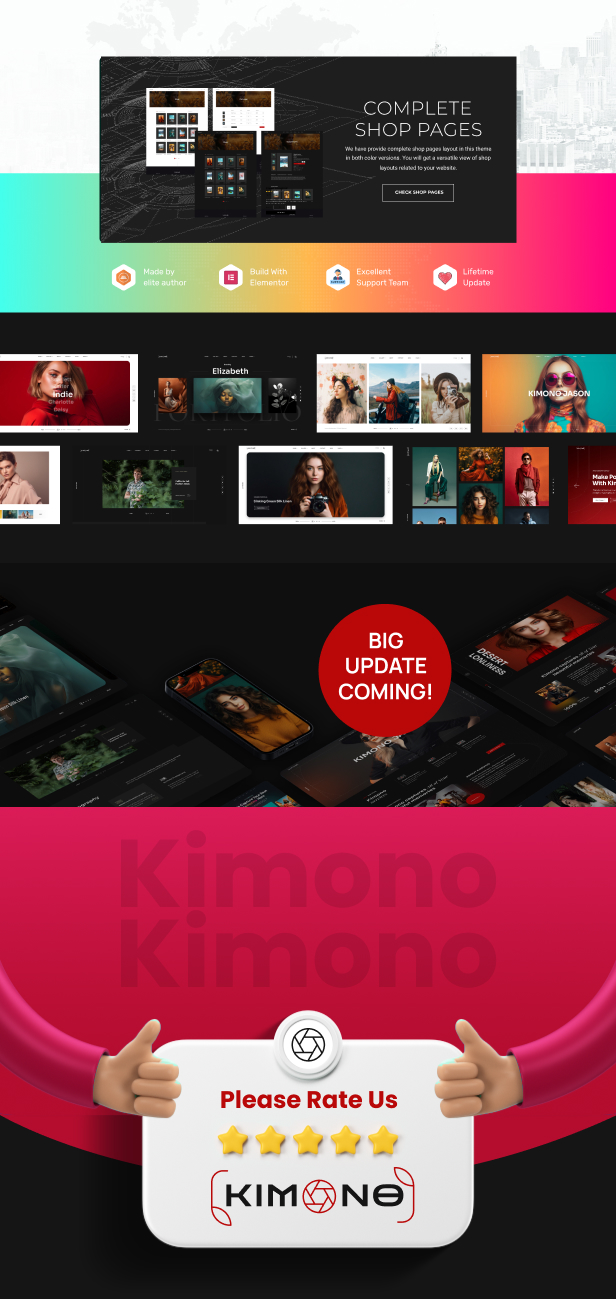 Kimono - Photography Portfolio WordPress Theme