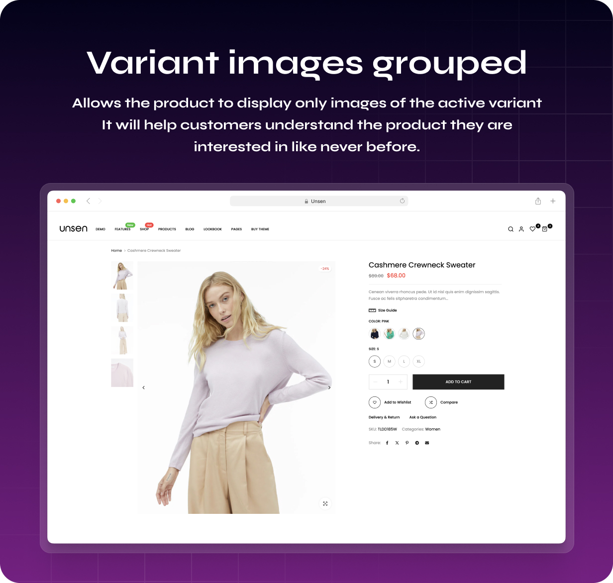 Unsen - Store and Fashion Boutique Multipurpose WP Theme