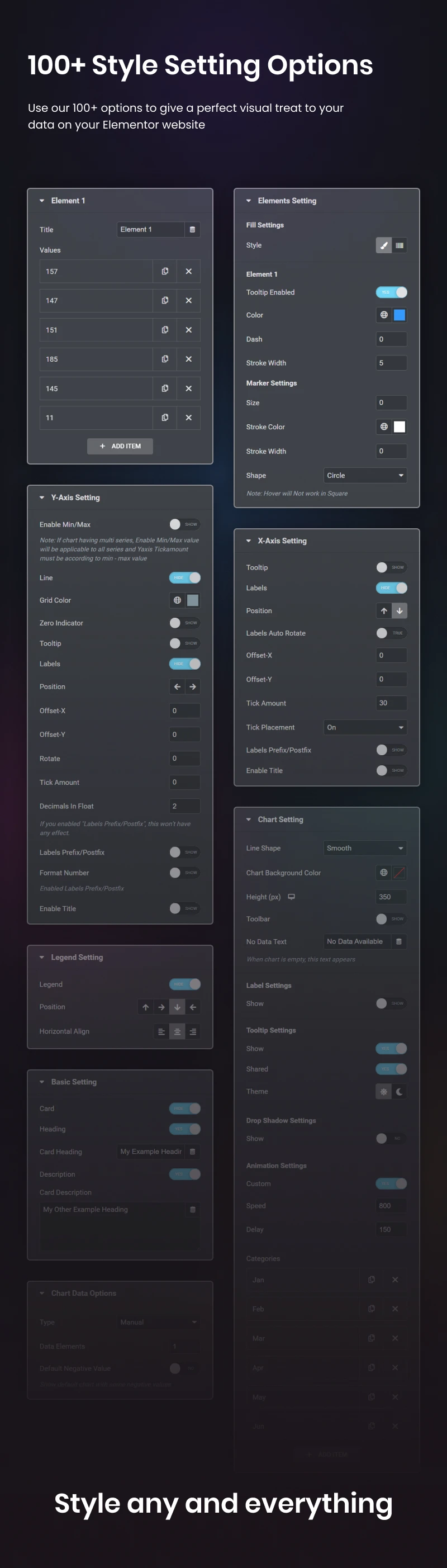 Graphina Pro - Elementor Dynamic Charts, Graphs, & Datatables - 46