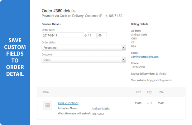 Advanced Custom Fields for WooCommerce - 4