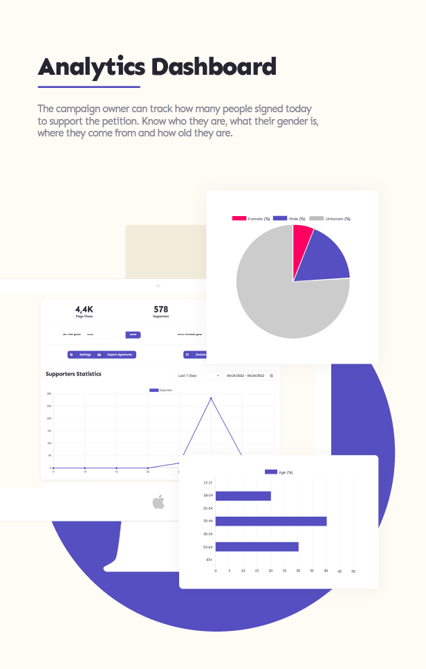 Campoal - Petition and Fundraising WordPress Theme - 8