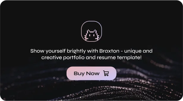 Braxton - Personal Portfolio & Resume HTML Template