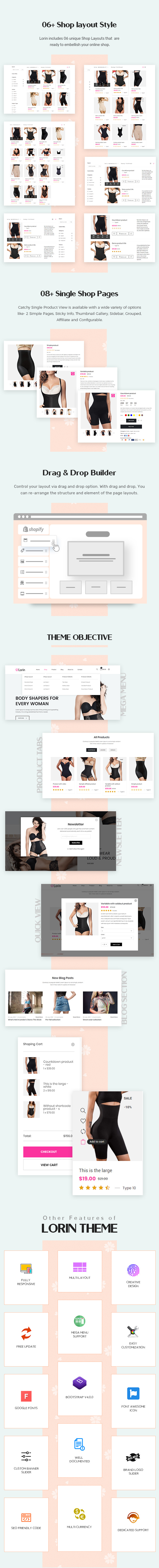 Lorin – Shapewear Shopify Theme