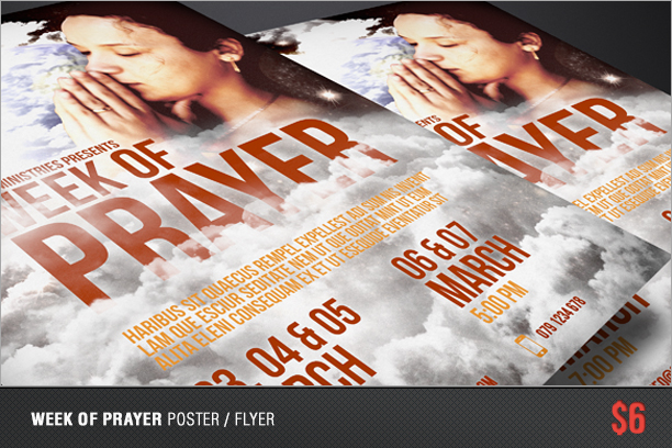Week of Prayer Poster / Flyer