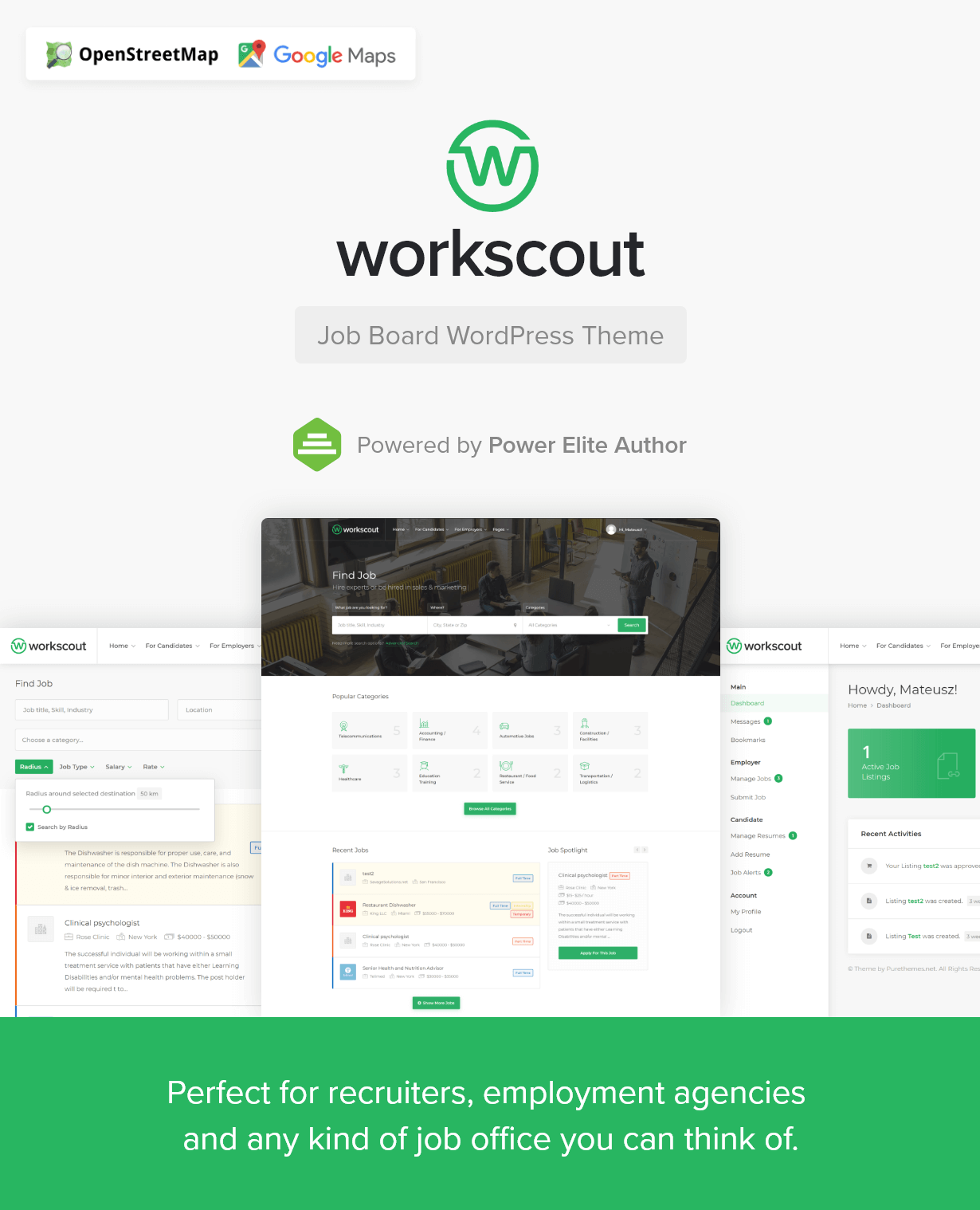 WorkScout v2.0.18-仿拉钩/智联招聘求职网站主题